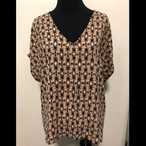 ⭐️ Lush geometric blouse ⭐️